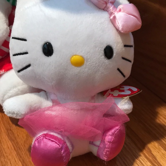 HELLO KITTY STUFFED TOY SET OF 3 - Picture 5 of 6